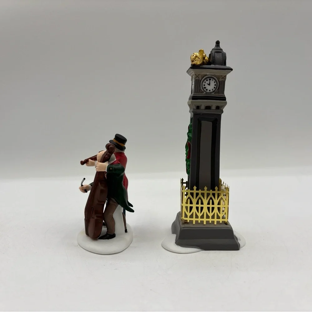Dept 56 1995 Vintage HVC 12 Days Of Dickens Village Four Calling Birds 58379 EUC - Picture 3 of 12